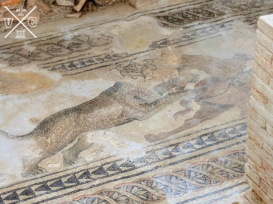 mosaico villa romana salar